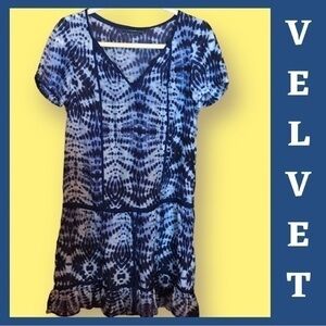 Velvet by Graham and Spenser Silk Tie Dye Dress💙